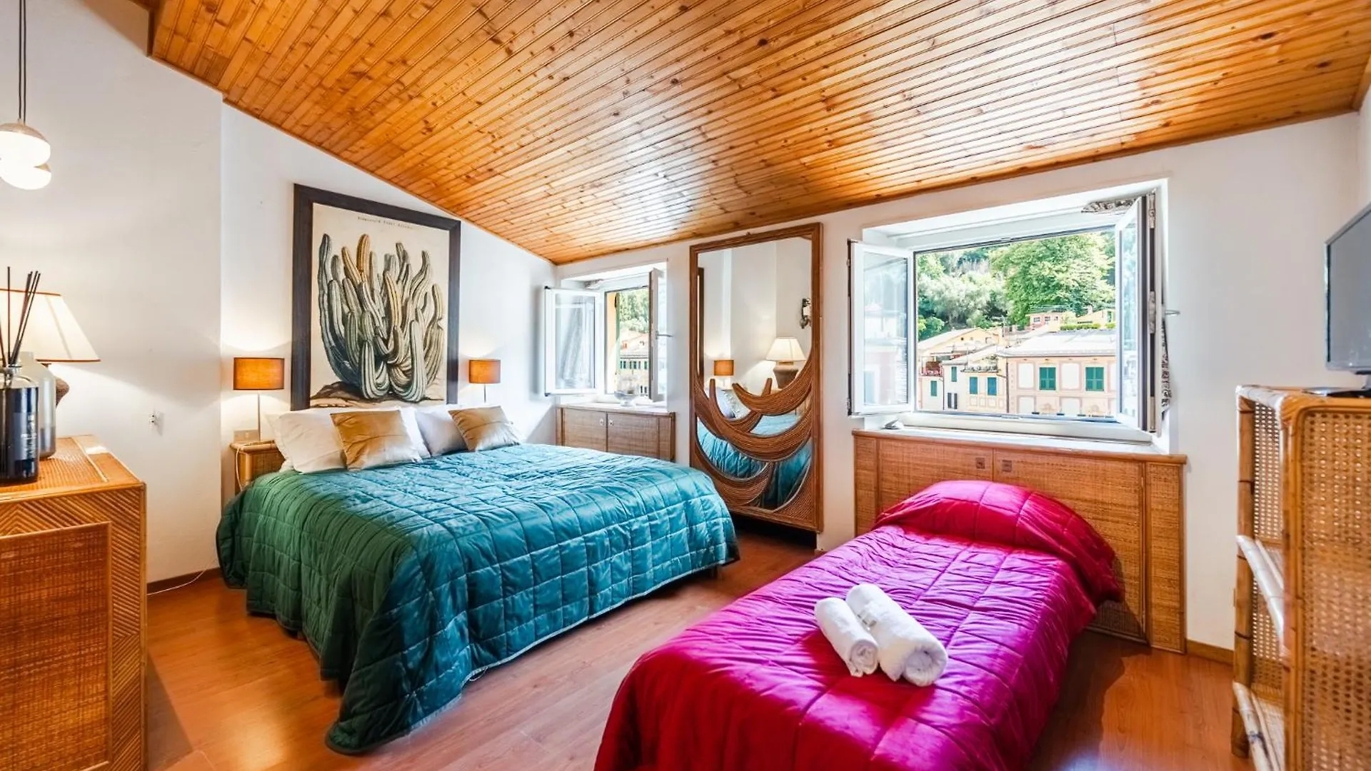 Portofino Finestra Sul Mare - Free Parking - Ac Apartment