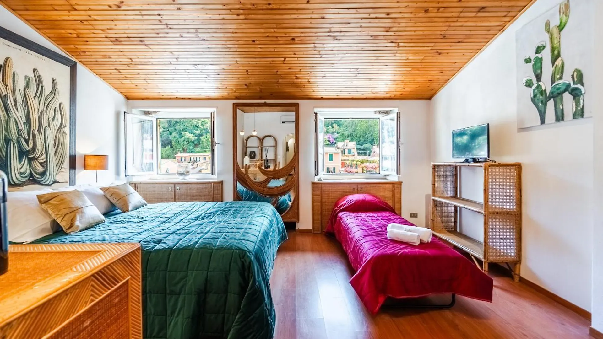 Portofino Finestra Sul Mare - Free Parking - Ac Apartment Italy